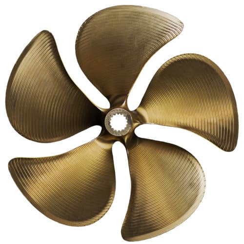Acme 5 Blade LH Splined Propeller-PropMD | Propeller Sales & Repair - Aluminum, Stainless Steel, and Brass Propellers