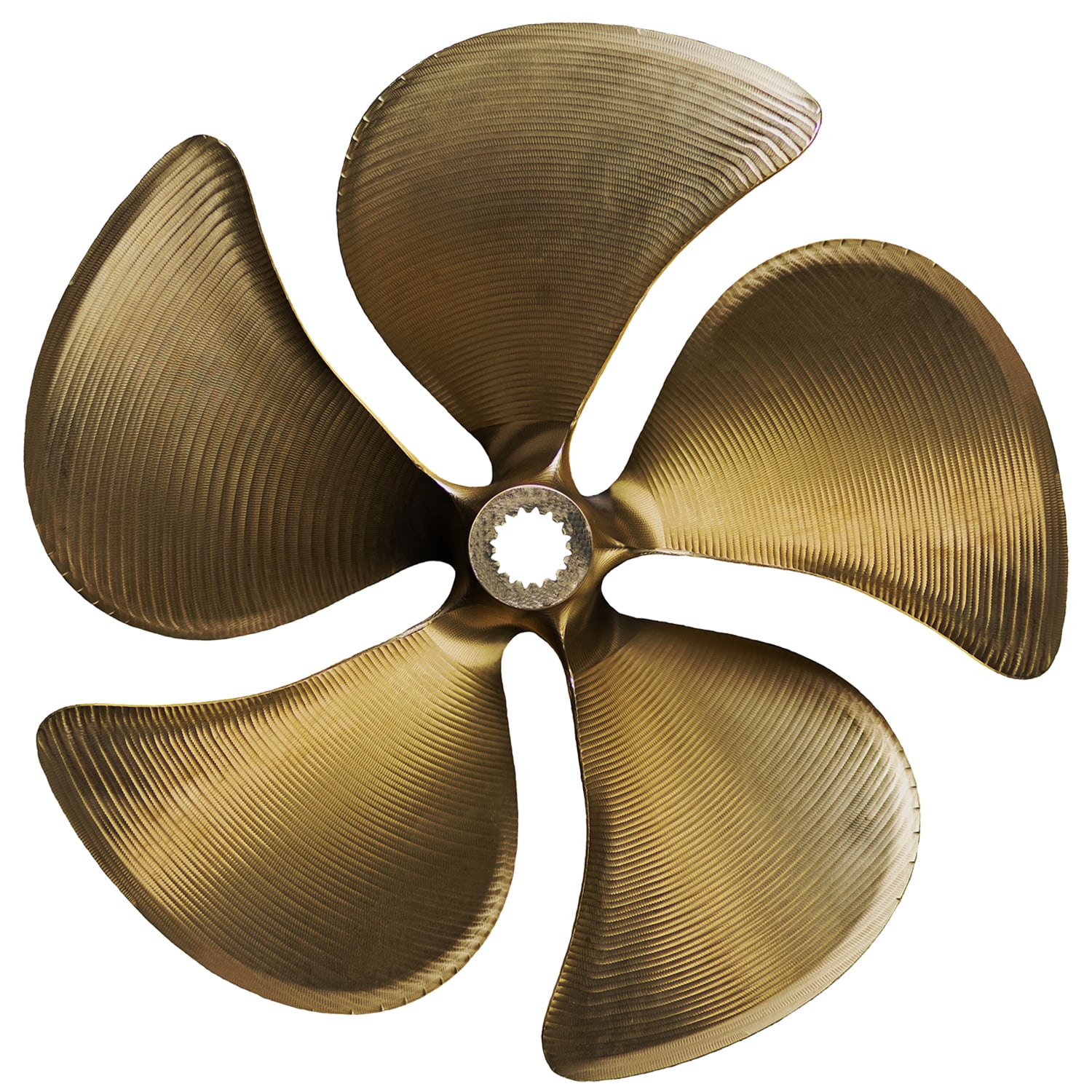 Acme 5 Blade LH Splined Propeller-PropMD | Propeller Sales & Repair - Aluminum, Stainless Steel, and Brass Propellers