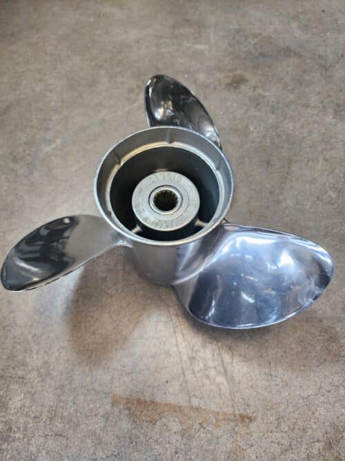 Used 14.25 X 23 3 Blade Stainless Steel, OMC 389019