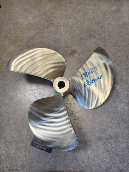 Used 18 X 24 3 Blade NiBrAl, RH, Federal 1.375 bore