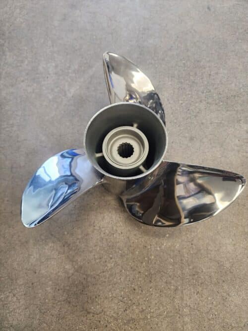 Used 13 X 15 3 Blade Stainless Steel, Yamaha