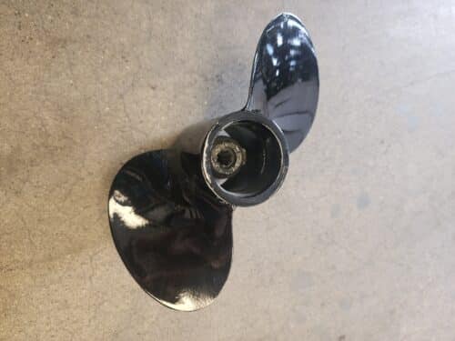 Used 9.5 X 9 2 Blade Aluminum, Mercury