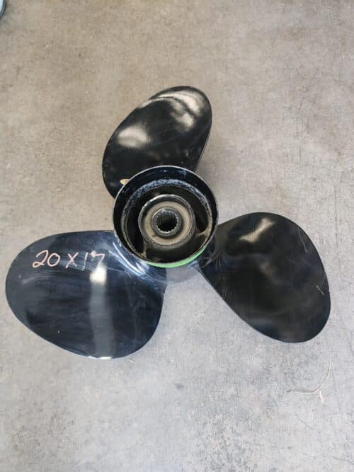 Used 20 X 17 3 Blade Aluminum, Mercury Bravo 2, LH