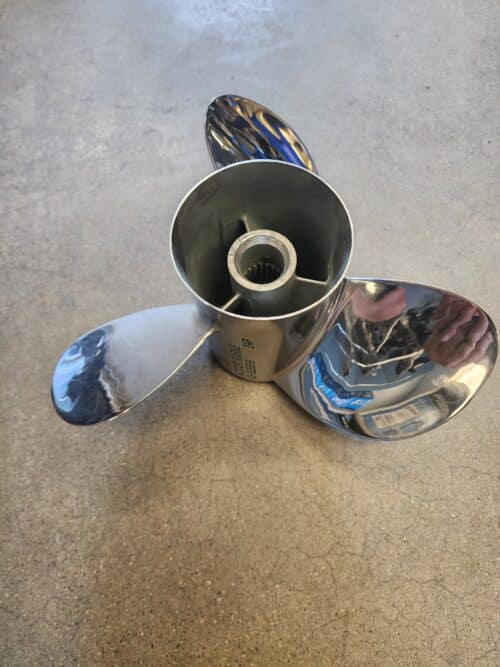 Used 14 X 24 3 Blade Stainless Steel, Mercury 48-823666 bravo 3 rear