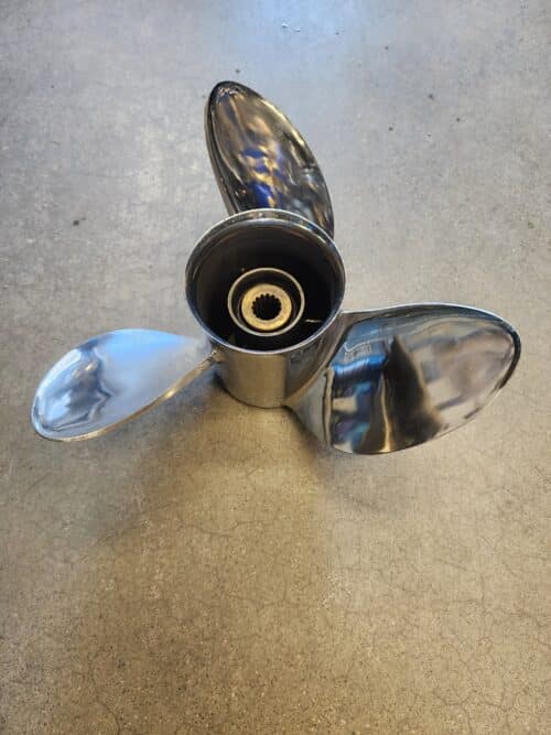 Used 14.75 X 27 3 Blade Stainless Steel, Yamaha Turbo