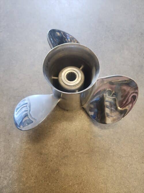 Used 13.75 X 23 3 Blade Stainless Steel, Michigan Wheel SSM 253