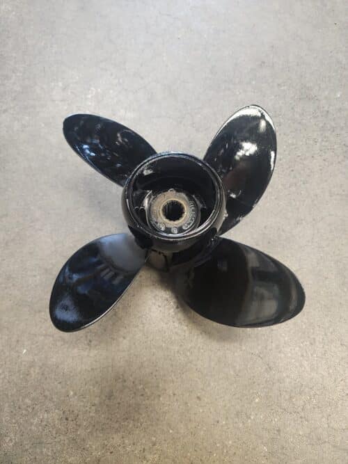 Used 10.5 X 14 4 Blade Aluminum, Evinrude 14 tooth