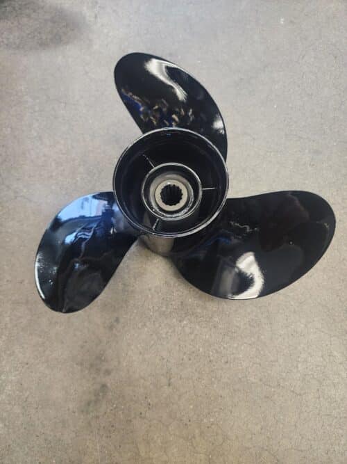 Used 13.25 X 14 3 Blade Stainless Steel, Yamaha K, painted stainless