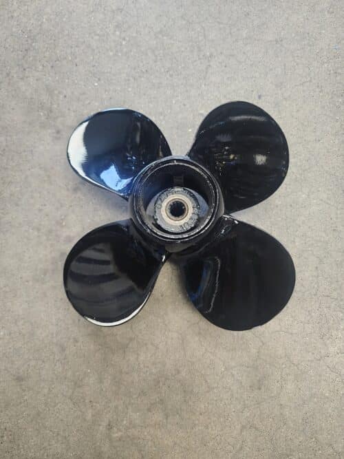 Used 10 X 11 4 Blade Aluminum, Evinrude 13 tooth