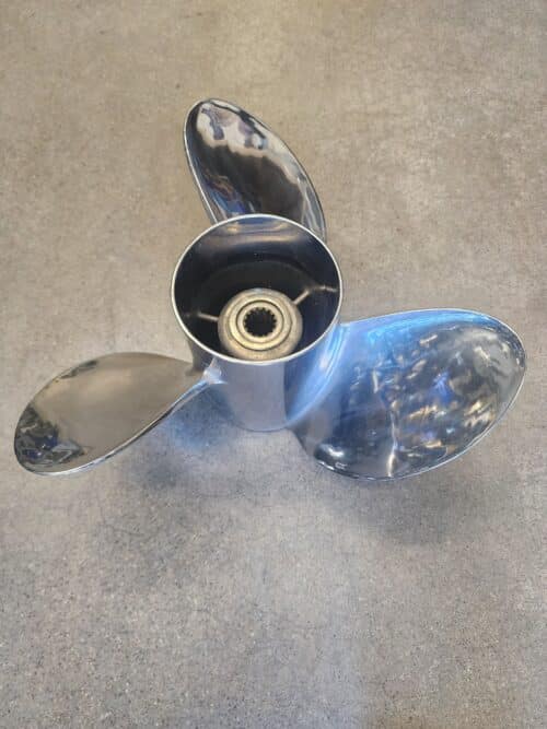 Used 14.25 X 26 3 Blade Stainless Steel, Michigan Wheel SSM 325