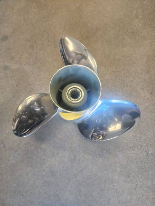 Reconditioned 12.5 X 15 3 Blade Stainless Steel, Right Hand, Evinrude 13 tooth