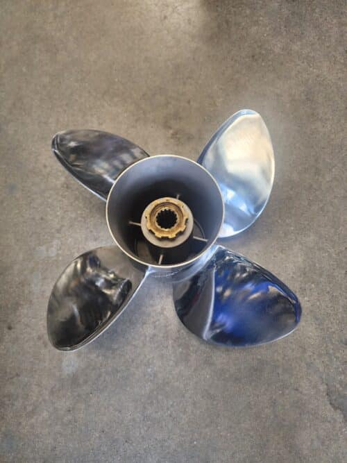 Reconditioned 14.375 X 18 4 Blade Stainless Steel, Right Hand, Michigan Wheel Apollo 993204