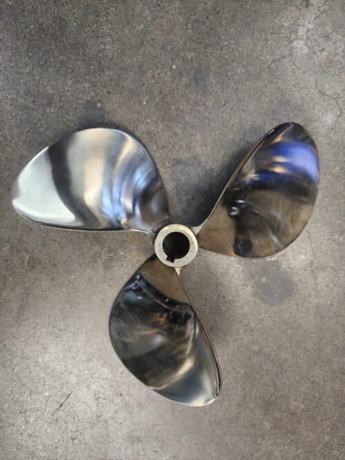 Reconditioned 13 X 14 3 Blade NiBrAl, Right Hand, Michigan Wheel Super cup